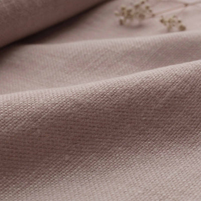 Pink Heavy Linen - curtain fabric and upholstery fabric 100% linen. Greta Orchid.