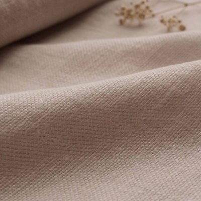 Pink Heavy Linen - curtain fabric and upholstery fabric 100% linen. Greta Rose Fog.