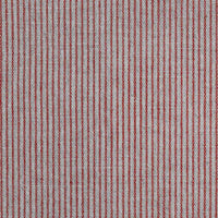 Pinni Crimson Red - Curtain fabric with Red striped print