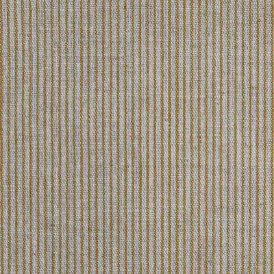 Pinni Gold Ochra - Curtain fabric with Orange Yellow striped print