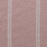 Rana Dusty Pink - Pink curtain fabric with hand drawn stripes