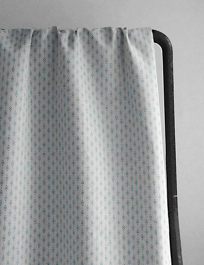 Nikolet Sage - Curtain fabric, classic Green pattern