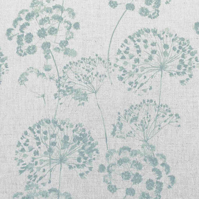 Erleen-Nat Sage - Curtain fabric with Green botanical print