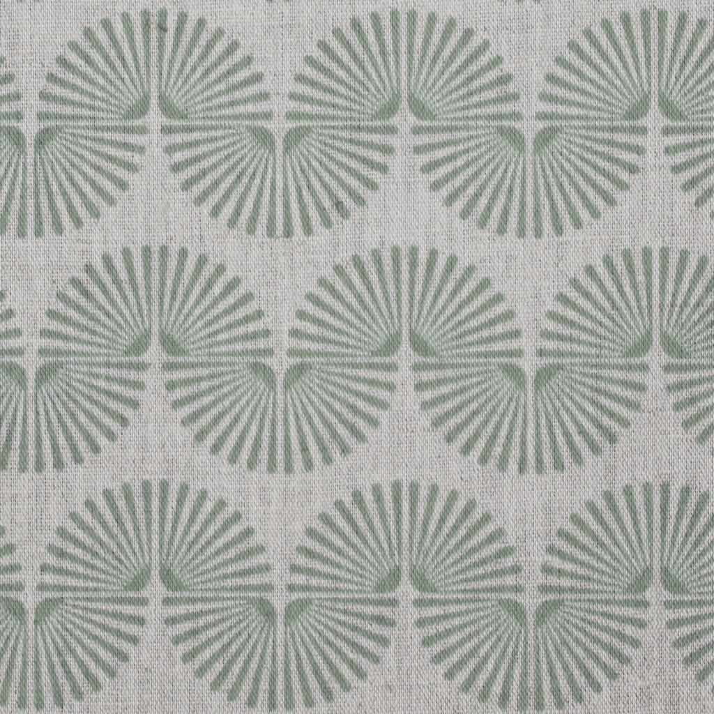 Ofira Sage - Curtain fabric with Green abstract print