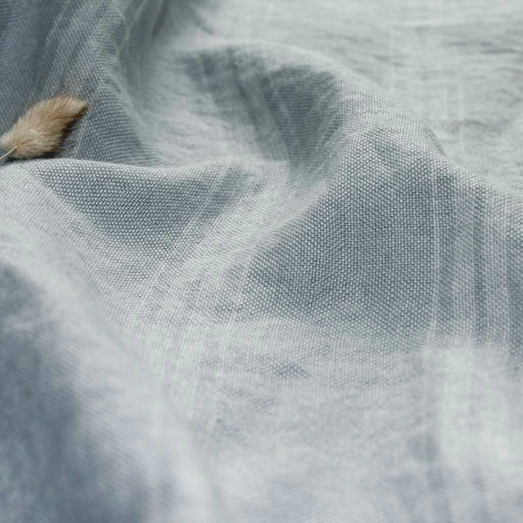 Sari Dove Dream - Striped linen fabric, white stripes