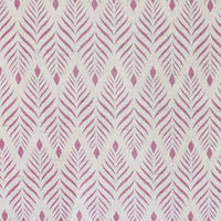Sylvia Sweetpea - Pink abstract print on Natural fabric