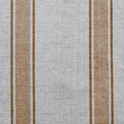 Bella Tangerine - Curtain fabric with Orange stripes