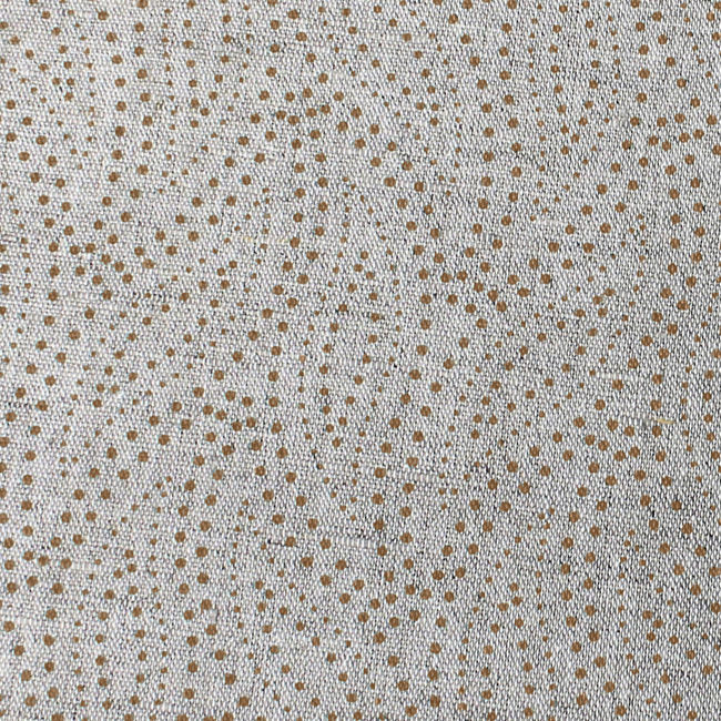 Pia Tangerine - Curtain fabric, abstract Orange leaf pattern