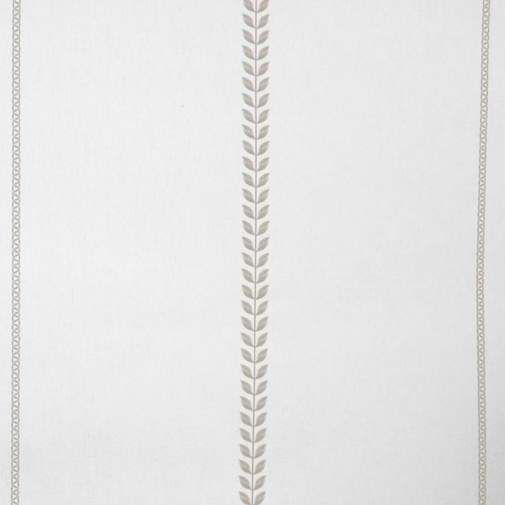 Berit Taupe - curtain fabric with Beige striped print