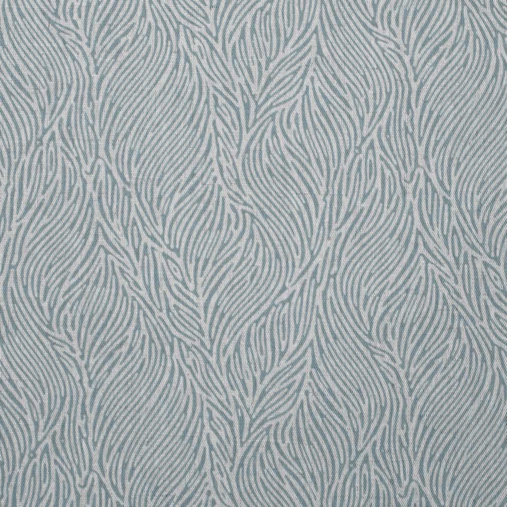Erica True Blue - Curtain fabric with Light Blue abstract print