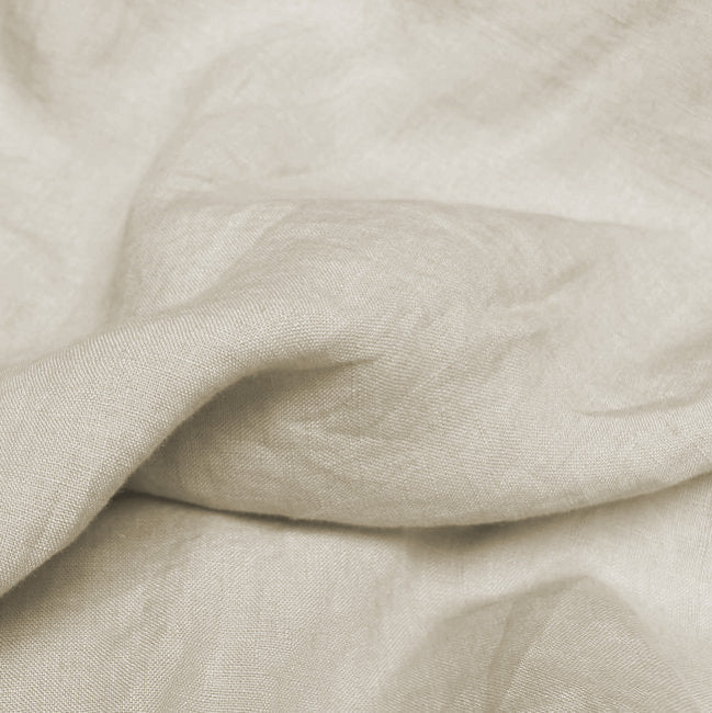 Ulrike Bisquit - Green Washed Linen Cotton Fabric