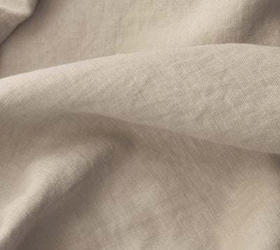 White 100% Linen Fabric. Beata Bone White by Ada & Ina Fabrics